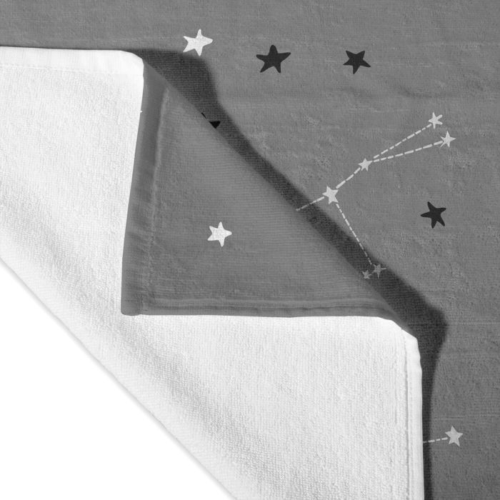 Toalla de baño HappyFriday Blanc Constellation Multicolor 70 x 150 cm 4