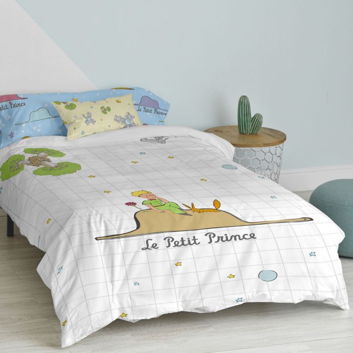 Juego de funda nórdica HappyFriday Le Petit Prince Imagination Multicolor Cama de 105 2 Piezas 5