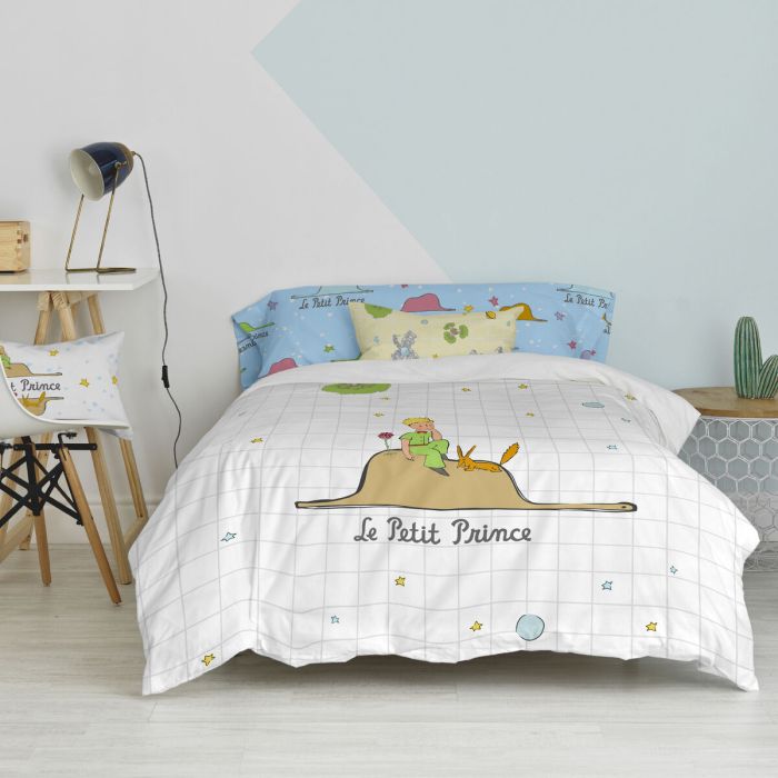 Juego de funda nórdica HappyFriday Le Petit Prince Imagination Multicolor Cama de 105 2 Piezas 4