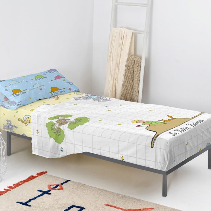 Juego de Sábanas HappyFriday Le Petit Prince Imagination Multicolor Cama de 80/90 2 Piezas 4