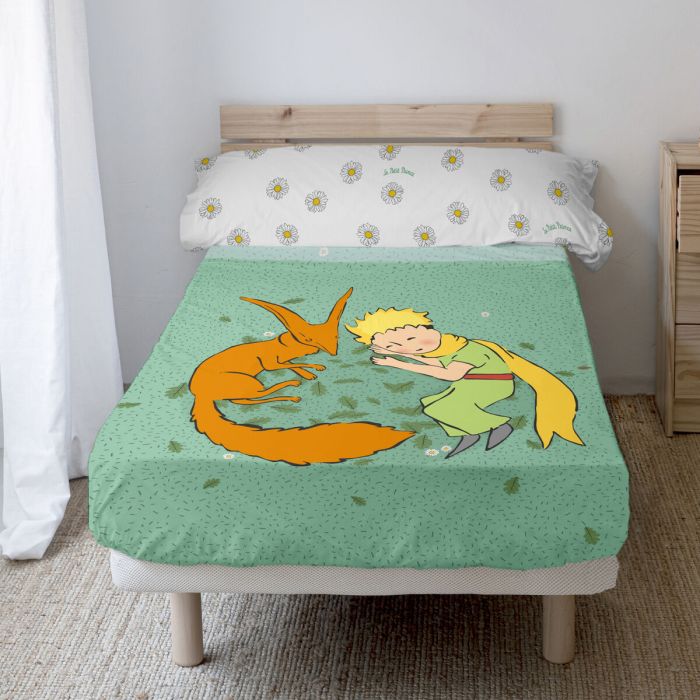 Juego de Sábanas HappyFriday Le Petit Prince Le printemps Multicolor Cama de 105 2 Piezas 5