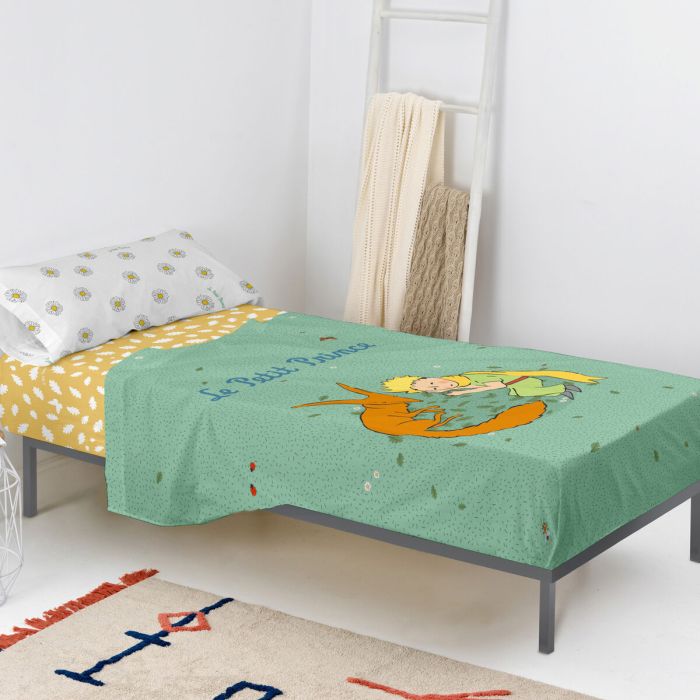 Juego de Sábanas HappyFriday Le Petit Prince Le printemps Multicolor Cama de 105 2 Piezas 4