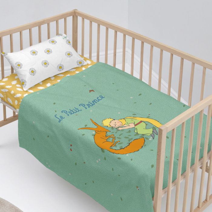 Juego de Sábanas HappyFriday Le Petit Prince Le printemps Multicolor Cuna de Bebé 2 Piezas 4 Juego de Sábanas HappyFriday Le Petit Prince Le printemps Multicolor Cuna de Bebé 2 Piezas 4
