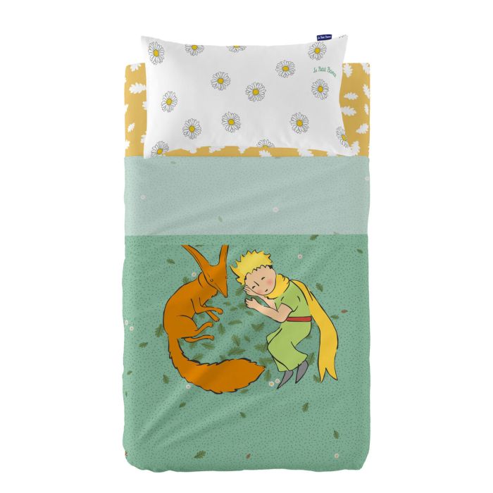 Juego de Sábanas HappyFriday Le Petit Prince Le printemps Multicolor Cuna de Bebé 2 Piezas 0 Juego de Sábanas HappyFriday Le Petit Prince Le printemps Multicolor Cuna de Bebé 2 Piezas 0
