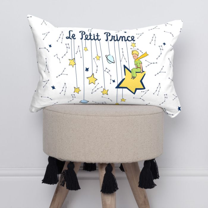 Funda de cojín HappyFriday Le Petit Prince La nuit Multicolor 50 x 30 cm 2