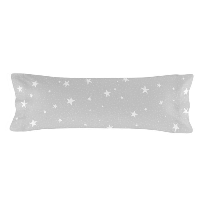 Juego de funda nórdica HappyFriday Basic Kids Gris Cama de 105 2 Piezas 1