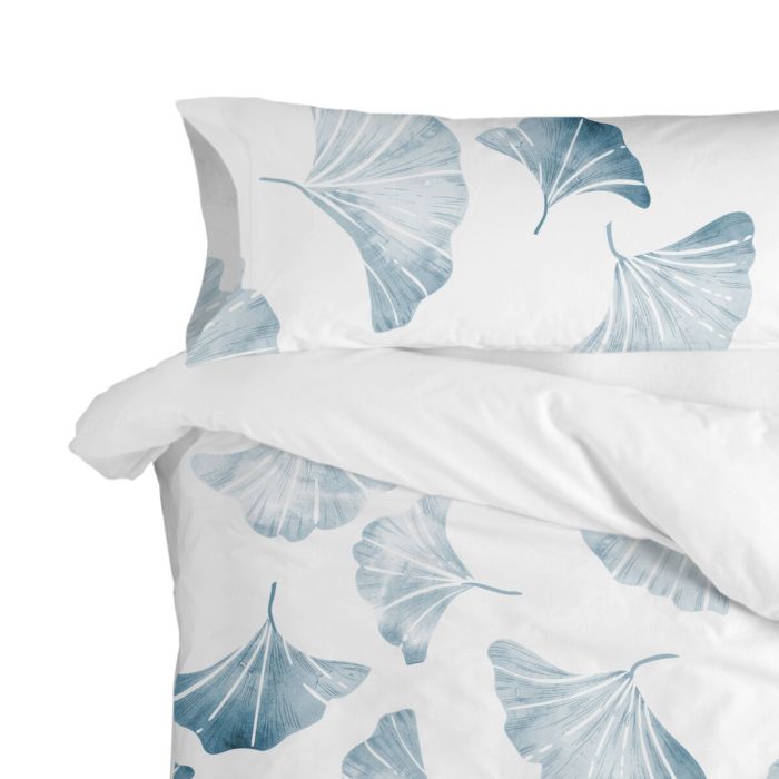 Funda de almohada HappyFriday Blanc Ginkgo Multicolor 45 x 110 cm 2