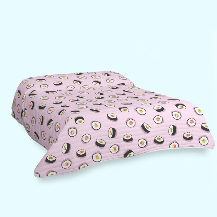 Colcha HappyFriday Aware Multicolor Sushi 240 x 260 cm 5