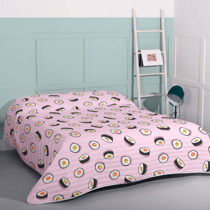 Colcha HappyFriday Aware Multicolor Sushi 260 x 260 cm 2