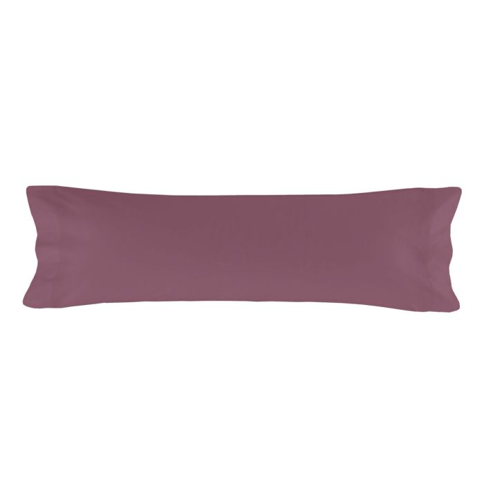 Funda de almohada HappyFriday BASIC Magenta 45 x 125 cm