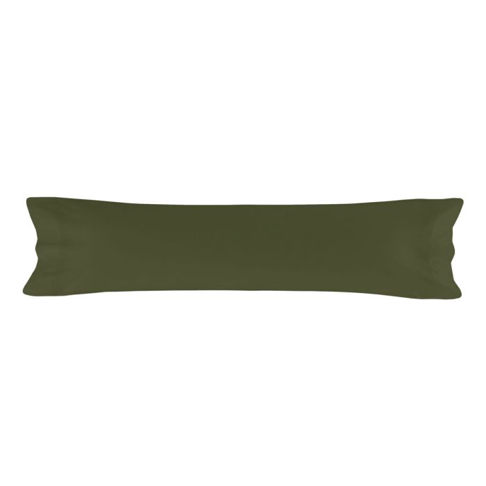 Funda de almohada HappyFriday BASIC Verde 45 x 155 cm