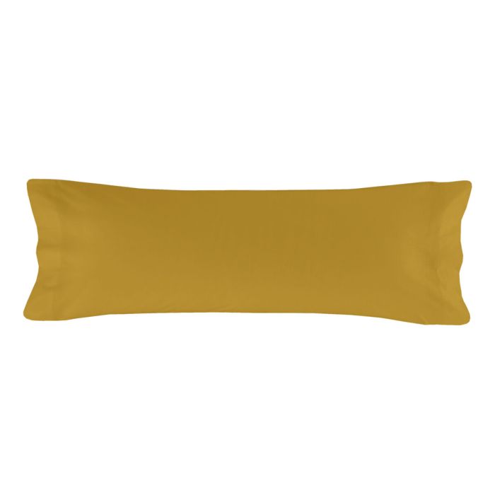 Funda de almohada HappyFriday Basic Mostaza 45 x 110 cm