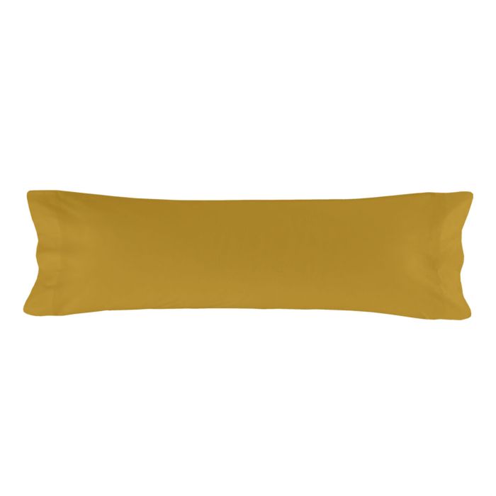 Funda de almohada HappyFriday BASIC Mostaza 45 x 125 cm