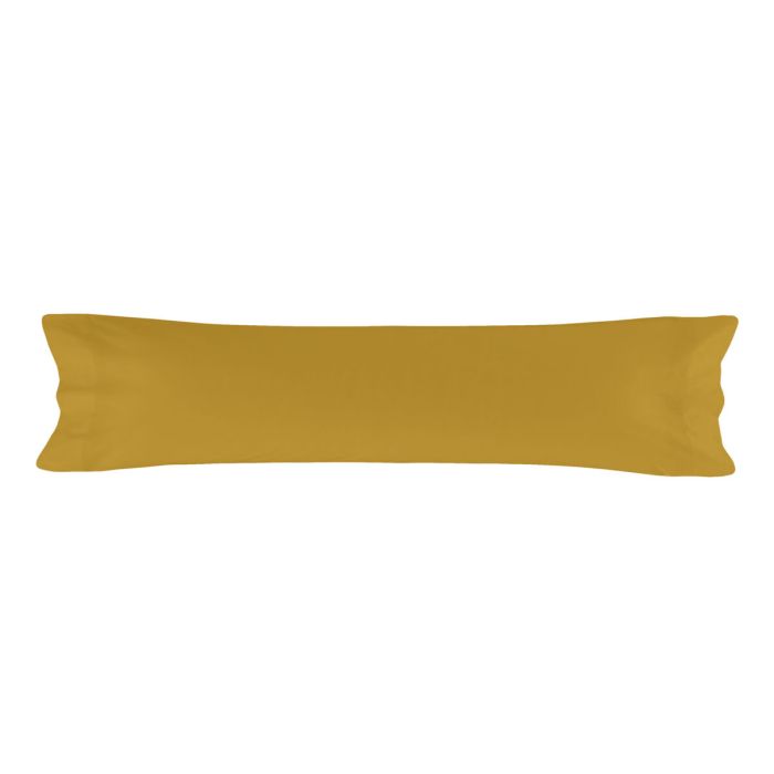 Funda de almohada HappyFriday BASIC Mostaza 45 x 155 cm