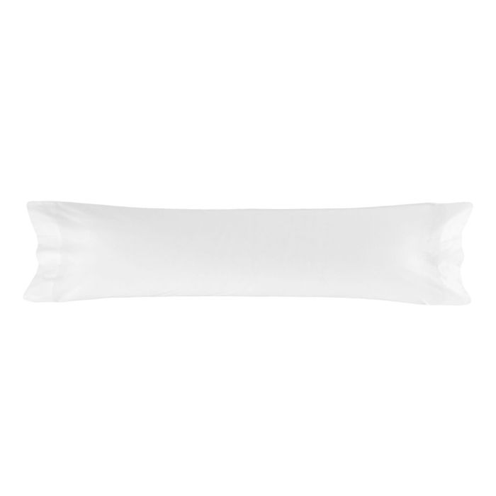 Funda de almohada HappyFriday BASIC Blanco 45 x 155 cm