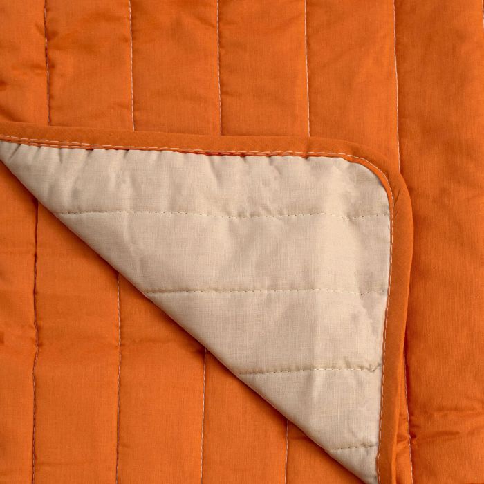 Colcha Reversible HappyFriday Basic Dash Naranja 180 x 260 cm 4