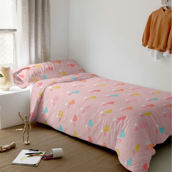 Juego de funda nórdica HappyFriday Happynois Dancing Multicolor Cama de 80/90 2 Piezas 1 Juego de funda nórdica HappyFriday Happynois Dancing Multicolor Cama de 80/90 2 Piezas 1