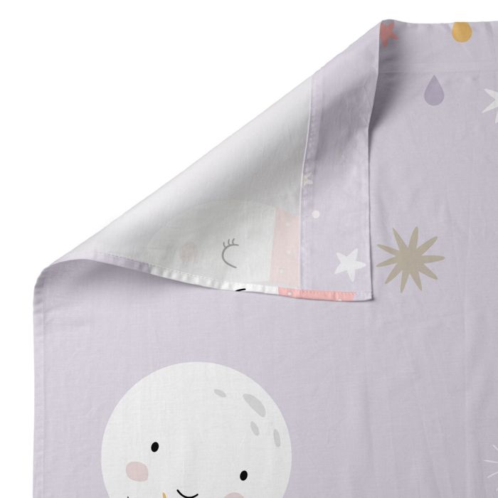 Juego de Sábanas HappyFriday Moshi Moshi Moons Multicolor Cama de 80/90 2 Piezas 2