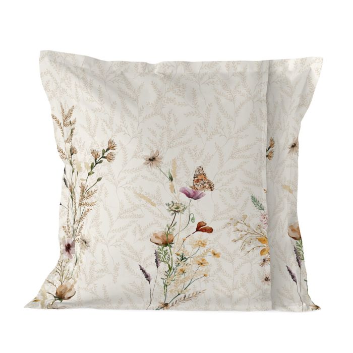 Funda de almohada HappyFriday Wild flowers Multicolor 60 x 60 cm 3