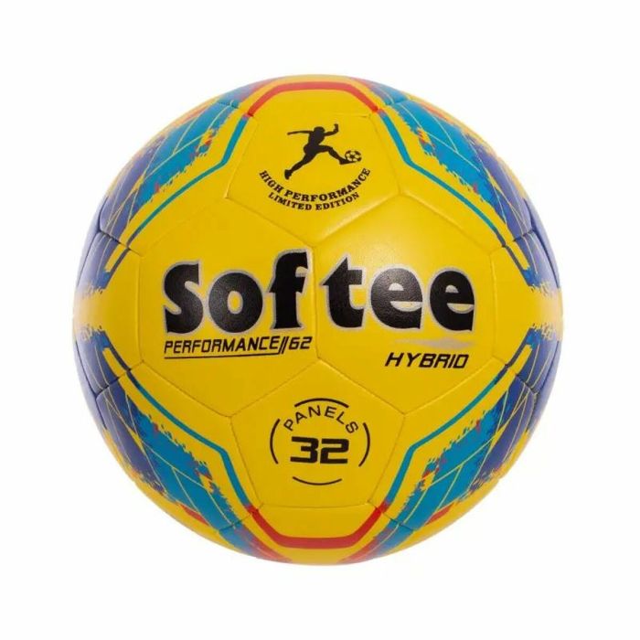Balón de Fútbol Sala Softee Performance 11 Amarillo (Talla única)