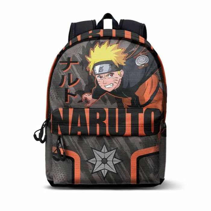 Mochila HS FAN 2.0 Shuriken Naruto Gris