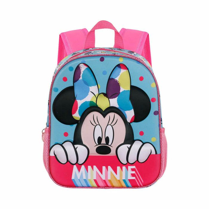 Mochila Escolar 3D Minnie Mouse Karactermania 26 x 11 x 31 cm 2