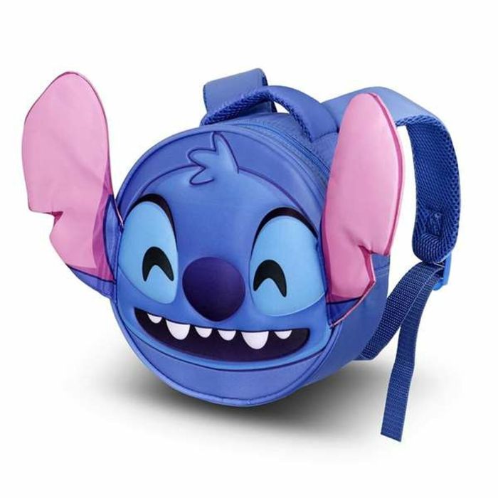 Mochila Emoji Send Disney Lilo y Stitch Azul