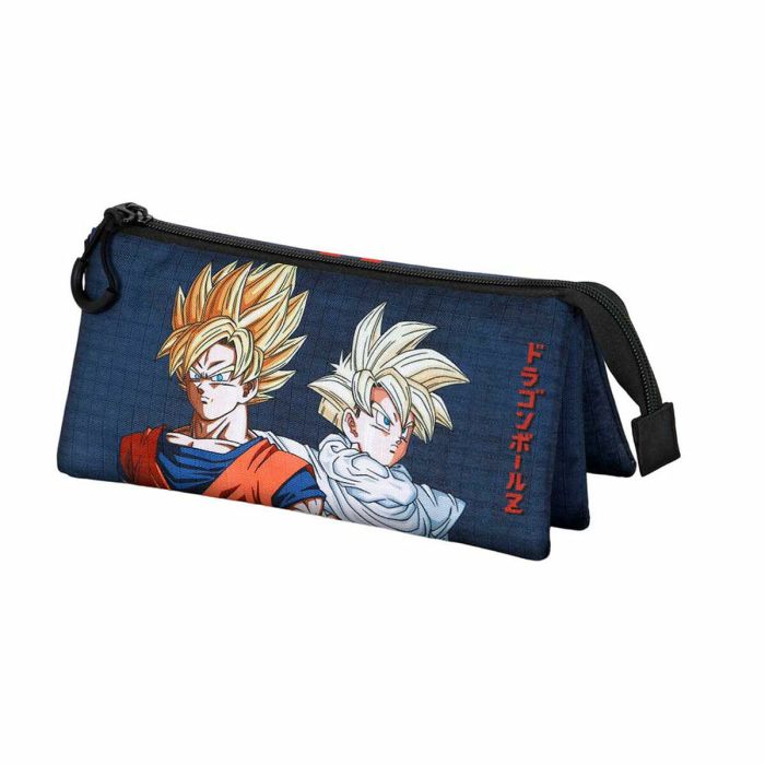 Estuche triple bolsillos dragon ball.