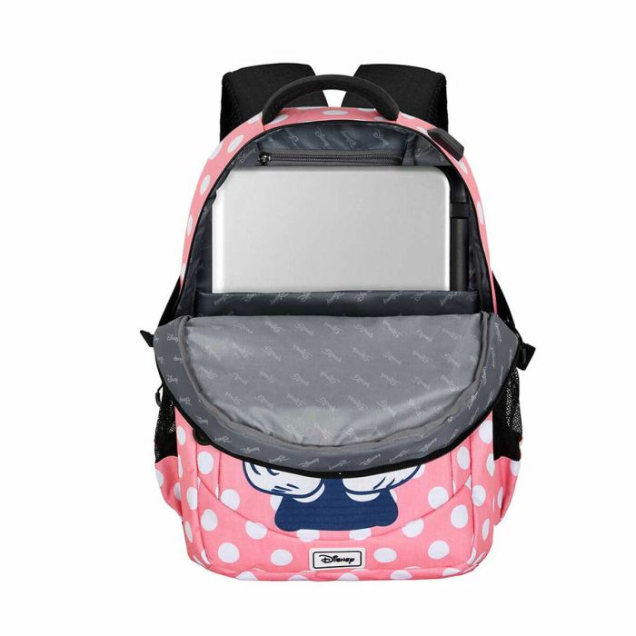 Mochila Escolar Minnie Mouse Karactermania Rosa 34 x 21 x 46 cm 3