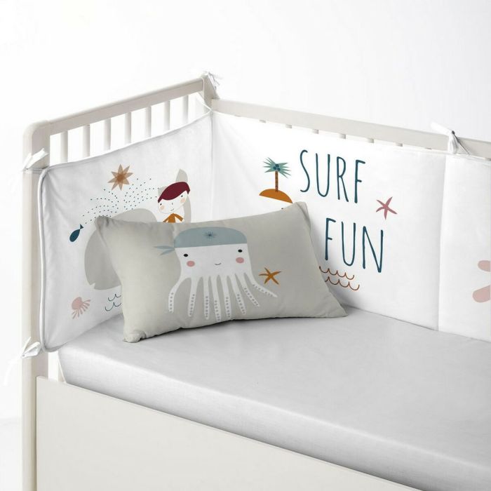 Protector de Cuna Haciendo el Indio Surf 60 x 60 x 60 + 40 cm 1 Protector de Cuna Haciendo el Indio Surf 60 x 60 x 60 + 40 cm 1