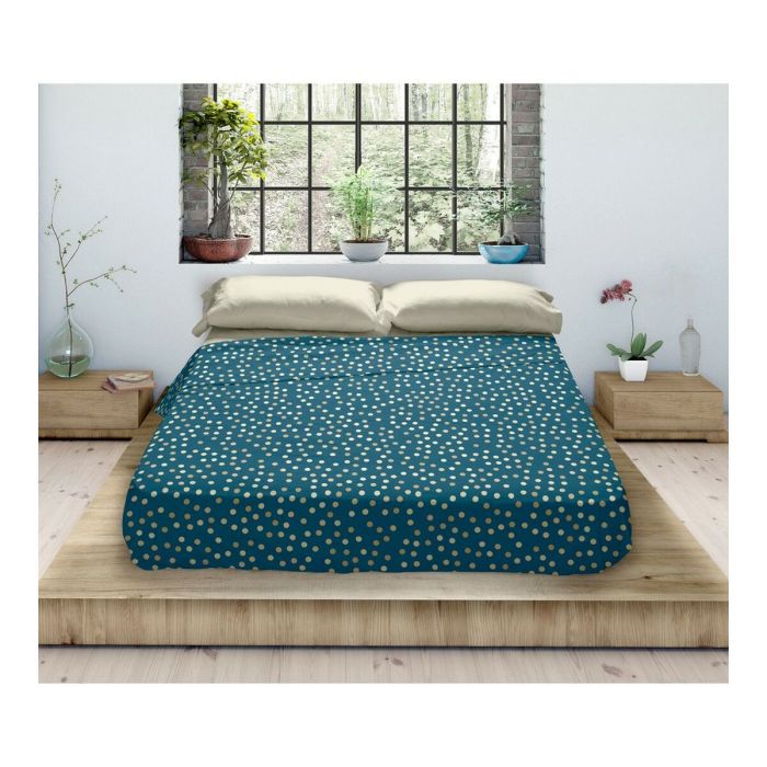 Sábana Encimera Popcorn Golden Dots (Cama de 150/160) 2