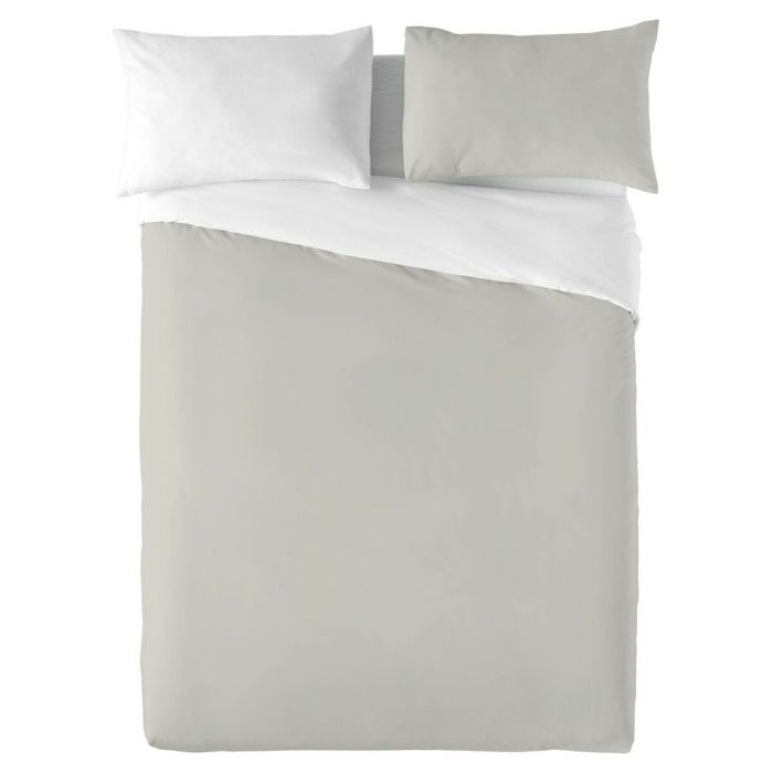 Funda Nórdica Naturals FUNDA NORDICA BICOLOR REVERSIBLE Beige Gris Cama de 200 280 x 270 cm 280 x 240 cm Reversible Funda Nórdica Naturals FUNDA NORDICA BICOLOR REVERSIBLE Beige Gris Cama de 200 280 x 270 cm 280 x 240 cm Reversible