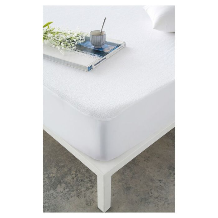 Protector de colchón Naturals Blanco Cama de 180 (180 x 190/200 cm) 1 Protector de colchón Naturals Blanco Cama de 180 (180 x 190/200 cm) 1