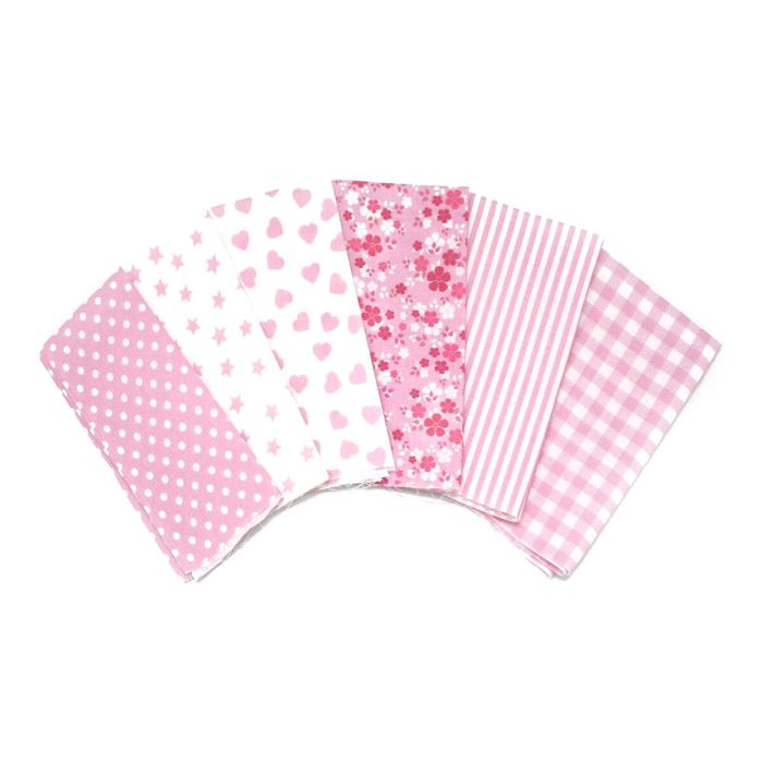 Paño de Cocina Naturals Patchwork 6 Unidades Rosa Paño de Cocina Naturals Patchwork 6 Unidades Rosa