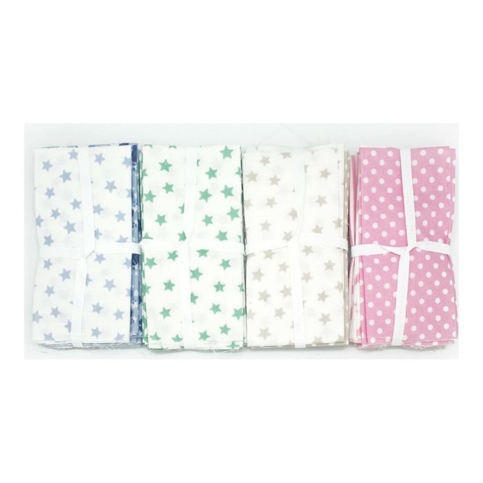 Paño de Cocina Naturals Patchwork 6 Unidades Rosa 10 Paño de Cocina Naturals Patchwork 6 Unidades Rosa 10