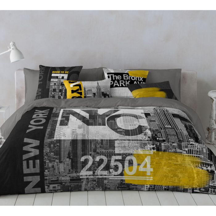 Funda Nórdica Naturals PARK CITY Cama de 150 3 Piezas 45 x 90 cm 240 x 220 cm 3