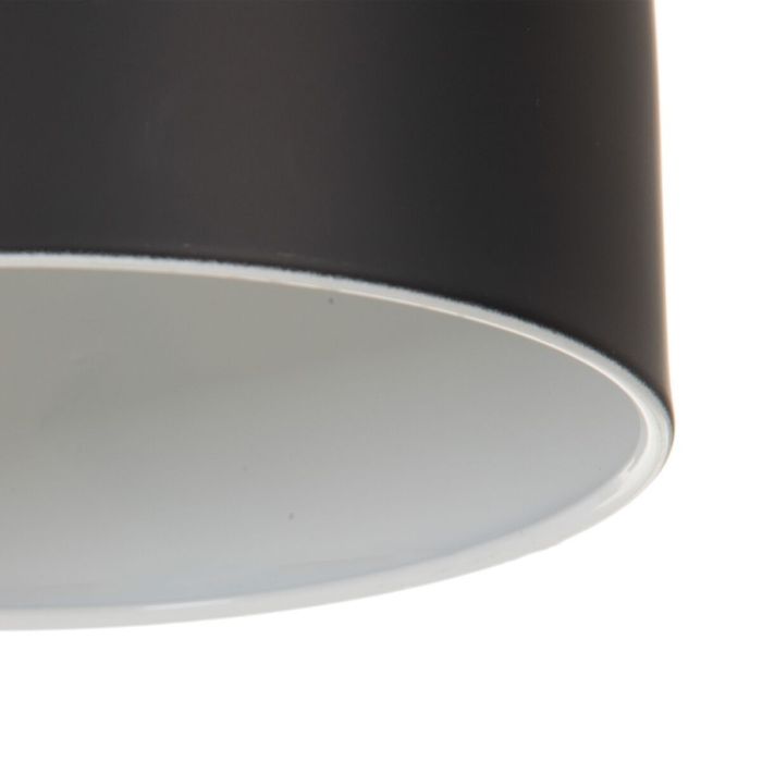 Lámpara de Techo Negro Aluminio 20 x 20 x 30 cm 2