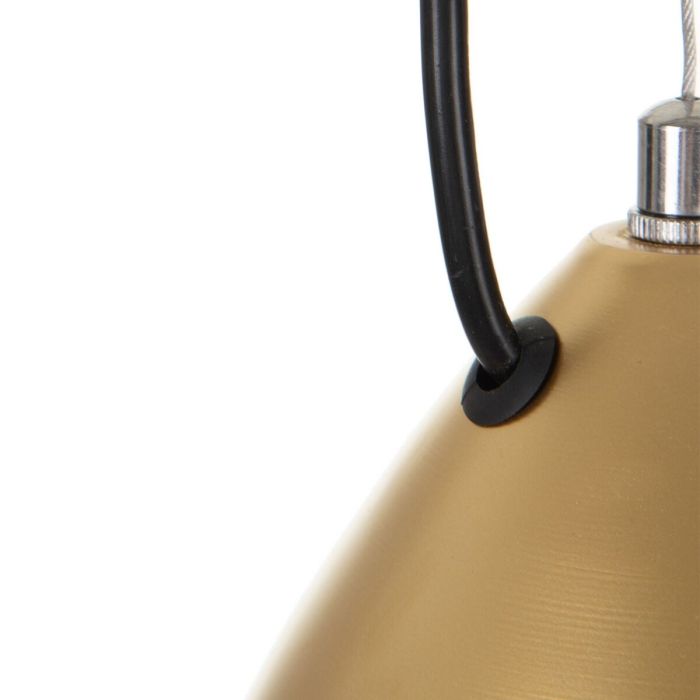 Lámpara de Techo Dorado Aluminio 20 x 20 x 30 cm 5
