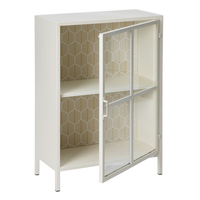 Vitrina 62,5 x 30 x 90,5 cm Cristal Metal Vitrina 62,5 x 30 x 90,5 cm Cristal Metal