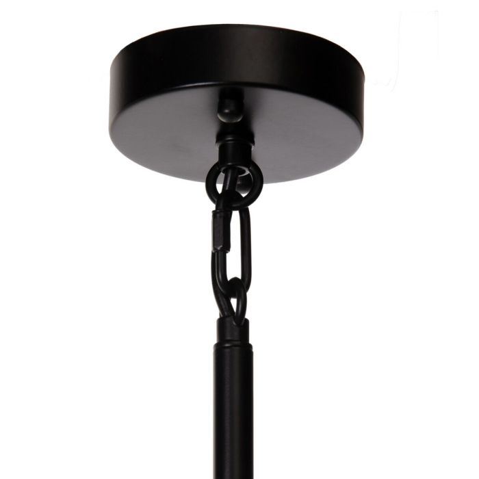 Lámpara de Techo 40,5 x 43 x 33 cm Negro Dorado Metal 7