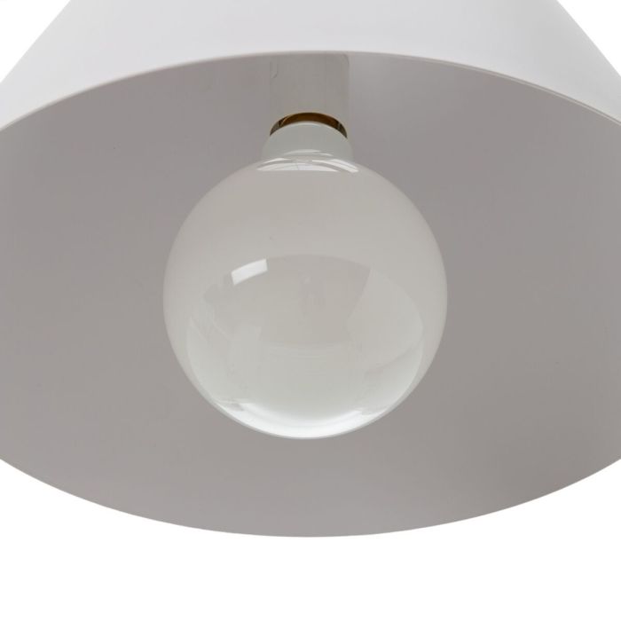 Lámpara de Techo 27 x 27 x 32 cm Metal Blanco 4