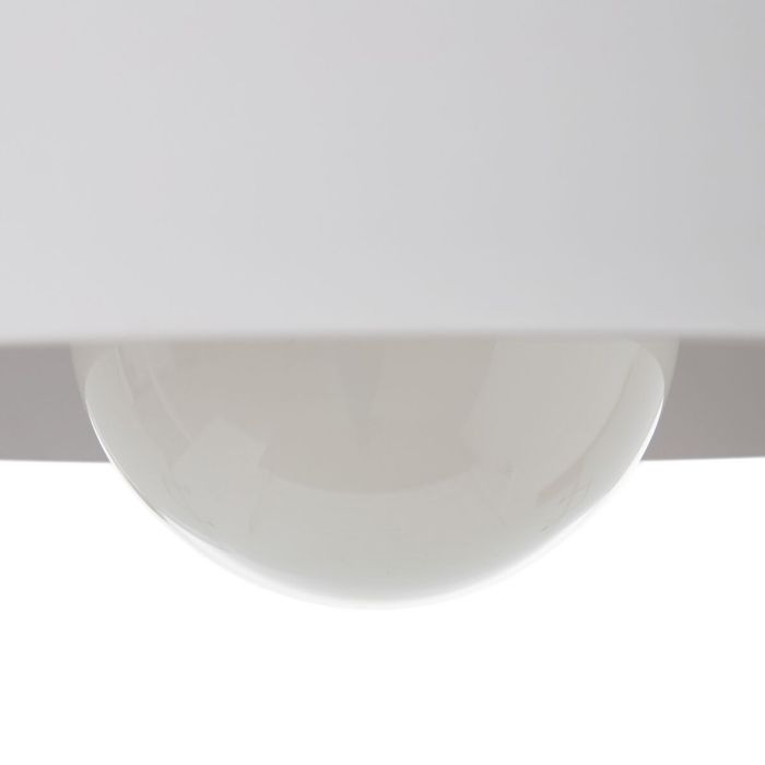 Lámpara de Techo 27 x 27 x 32 cm Metal Blanco 3