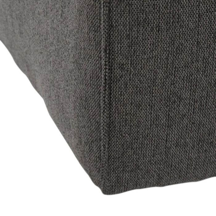 Puff Gris Madera Pluma Foam 94 x 94 x 44 cm Modular 3