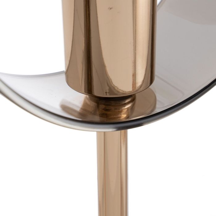 Lámpara de mesa Dorado Metal Cristal Hierro Hierro/Cristal 60 W 220 V 240 V 220 -240 V 20 x 18 x 44 cm 3