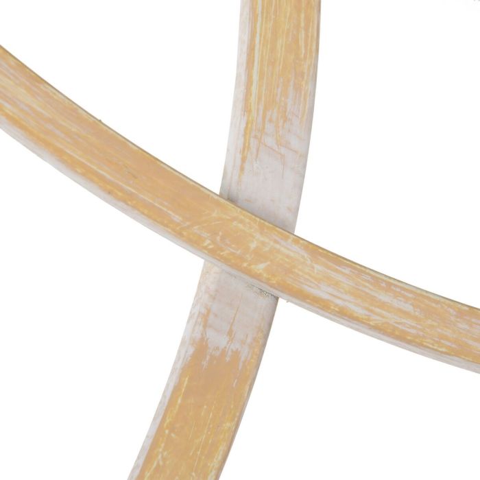 Espejo de pared 70 x 2,5 x 70 cm Natural Metal Blanco 1 Espejo de pared 70 x 2,5 x 70 cm Natural Metal Blanco 1