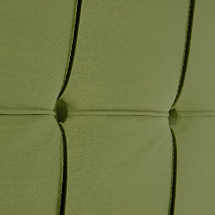 Cabecero de Cama 160 x 7 x 64 cm Tejido Sintético Verde 4