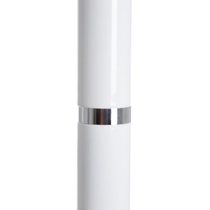 Perchero de Pie 37 x 37 x 174 cm Metal Blanco 3 Perchero de Pie 37 x 37 x 174 cm Metal Blanco 3