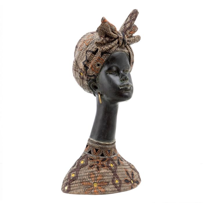 Figura Decorativa 27 x 23,5 x 52 cm Africana 8