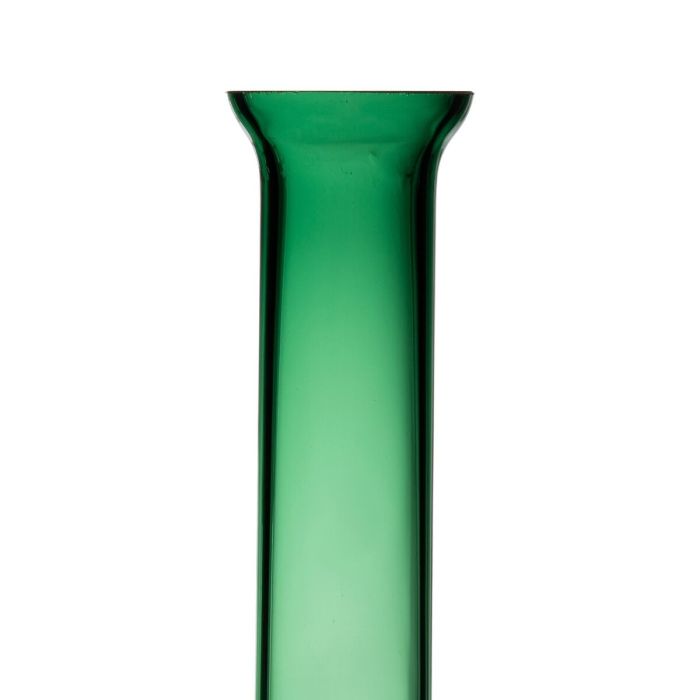 Jarrón Verde Vidrio 12 x 12 x 33 cm 3