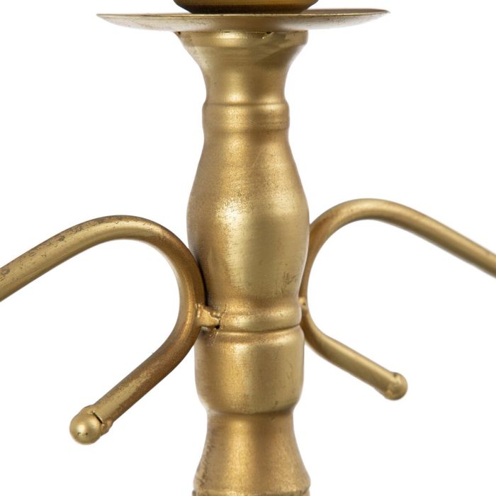 Candelabro 42 x 12 x 42 cm Dorado Metal 4